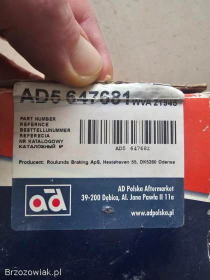 Sprzedam tarcze + klocki Audi A4