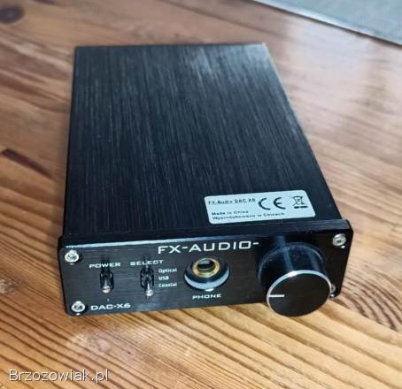 DAC FX Audio X6 Stan Bardzo Dobry