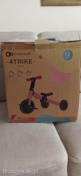 Rowerek trójkołowy Kinderkraft 3w1