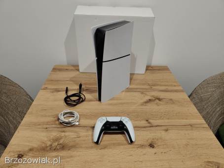 Okazja!  Konsola Ps5 Slim +pad!  Playstation 5!  Gwarancja!  Super Stan!