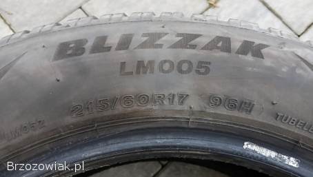 215/60r17 BRIDGESTONE,  zimowe 17 cali,  -  6mm,  2019