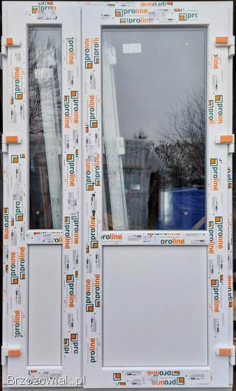 Drzwi wejściowe PVC Różne rozmiary Dostępne od ręki!  Nowe