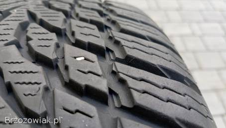 215/60r17 NOKIAN SNOWPROOF,  2 opony zimowe 17 cali,  7mm,  do SUV