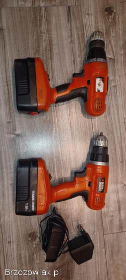 2 Wkrętarki Black Decker