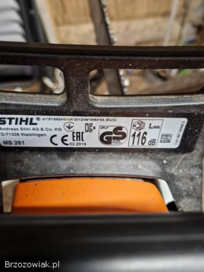 Piła pilarka spalinowa Stihl MS 261!