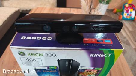 Xbox 360 SLIM Corona RGH,  HDD 250 GB!  +GRY+ 2xPad+Zasilacz+Kinect!