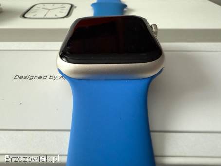 Apple Watch Series 7 45mm GPS Starlight stan BDB -  kpl.  -  GRATIS pasek