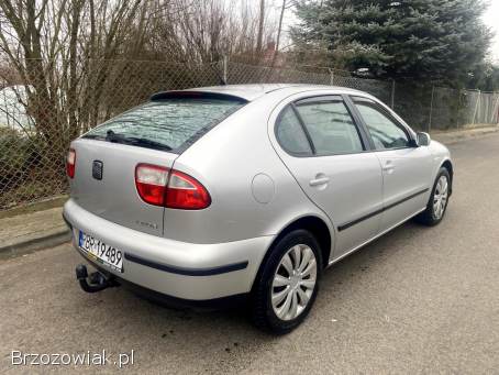 Seat Leon 4letnie LPG HAK 2002