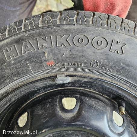 Koło Fiat 126p Daewoo Tico 4.  00BX12 Hankook STEEL RADIAL 880 135R12