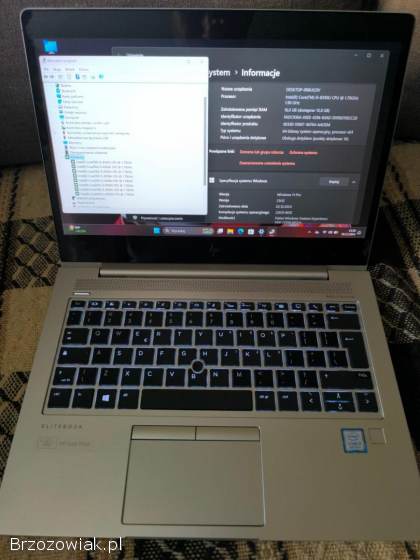 Laptop HP Elitebook G5,  DOTYKOWY EKRAN,  i5 -  8gen,  16GB/512GB