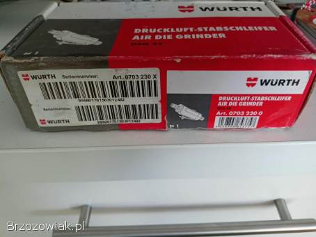 SZLIFIERKA PNEUMATYCZNA PROSTA WURTH DSG 25