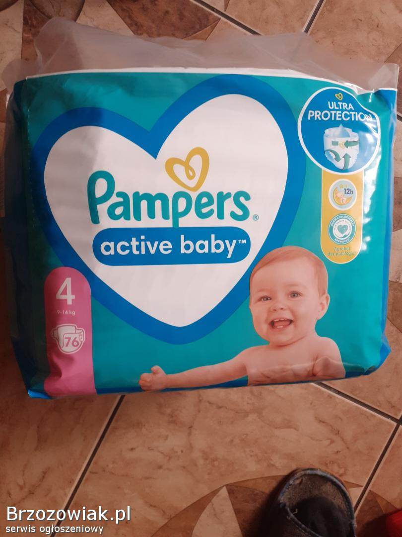 Pampersy 4 76szt.