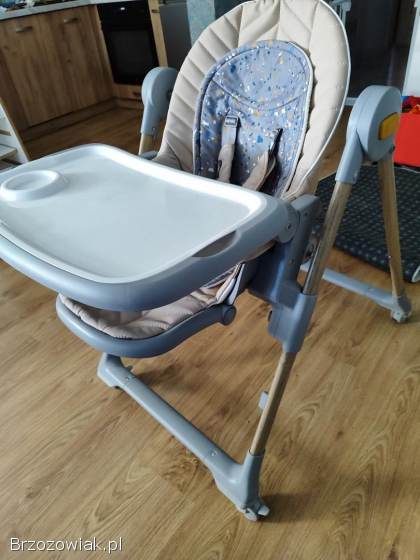 Kinderkraft Lastree 2w1 Leżaczek krzesełko do karmienia