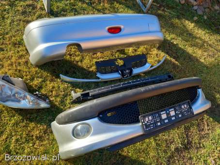 Peugeot 206 zderzak tył GT,  zderzak przód lift,  grill,  lampa prawa