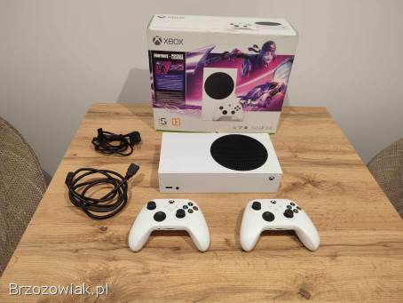 Okazja!  Xbox Series S 512 GB + 2 pady i gry!  Jak nowa!  Gwarancja!