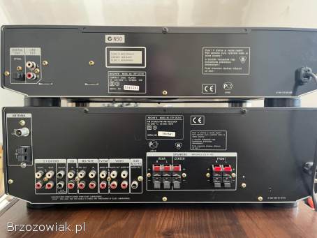 SONY Amplituner + CD + Kolumny