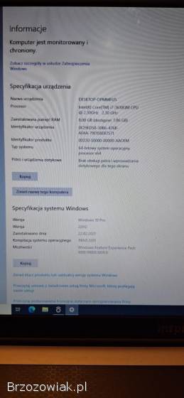 Laptop Dell Inspiron 7720 17 ssd matowa matryca