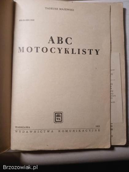 ABC motocyklisty Wydawnictwa komunikacyjne