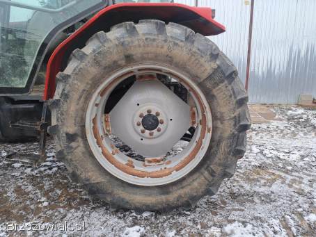 Komplet opon radialnych Trelleborg 13.  6 R28 i 16.  9 R38 TM600