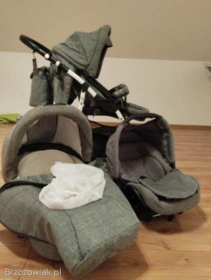 WÓZEK DZIECIĘCY BABY MERC 3W1
