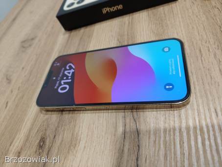 Okazja!  Iphone 13 Pro Max Złoty! !  Gwarancja!  Polecam!