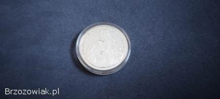 Srebrne monety 10 zł Leszczyński Poniatowski August II Mocny