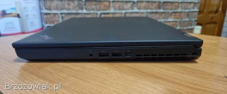 Lenovo ThinkPad P50 15,  6 4K i7-6820HQ 16GB 512GB SSD M2 nVidia M1000M