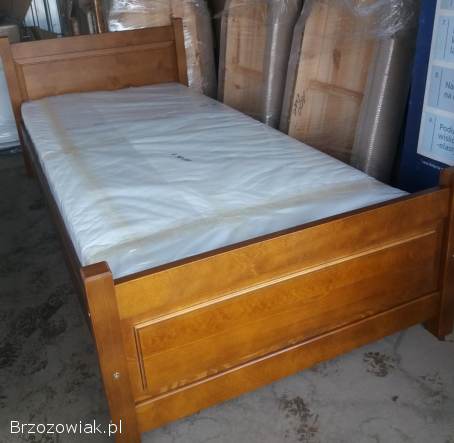 Łóżko 160x200 nowe z materacami sprężynowymi.  NOWE