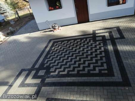 Krisbud układanie kostki brukowej