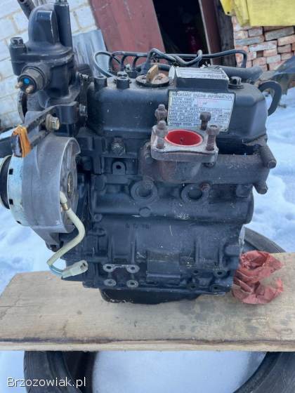 Silnik Yanmar 3-cylindry,  diesel.