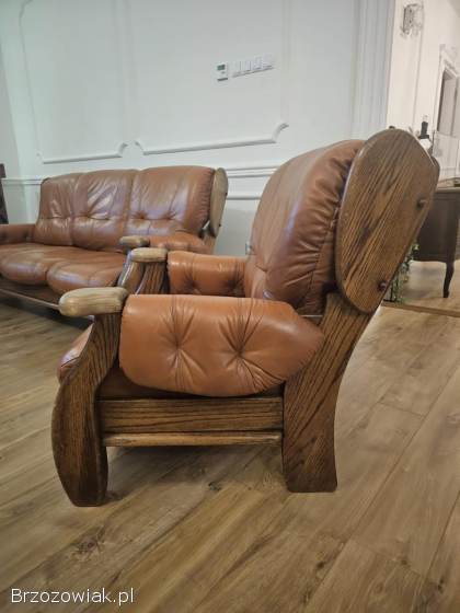 Komplet wypoczynkowy sofa + 2 fotele
