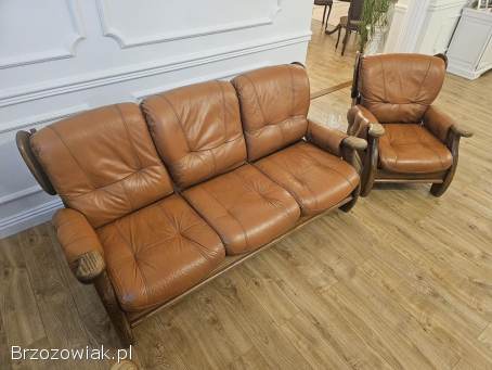 Komplet wypoczynkowy sofa + 2 fotele