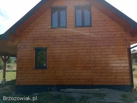 Domy drewniane,  szkieletowe,  tarasy,  domki narzędziowe