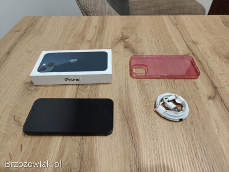 Okazja!  Iphone 13 -  kolor Midnight! !  Gwarancja!  Bateria 100