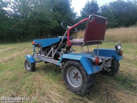 Traktor Sam Fiat126p/Żuk traktorek