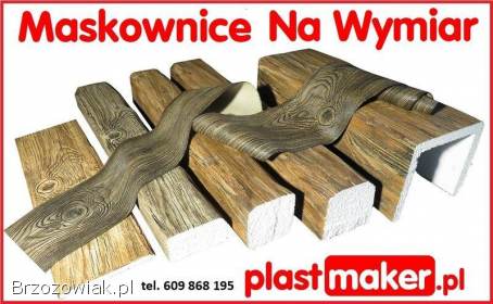 Imitacja Drewna NA WYMIAR!  belki rustykalne i elastyczne deski elewacyjne