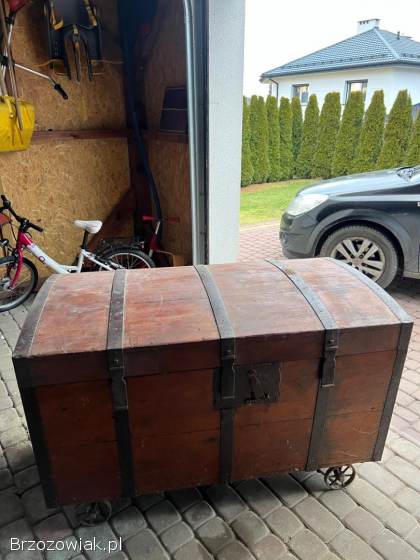 Kufer lata 30 stary vintage antyk