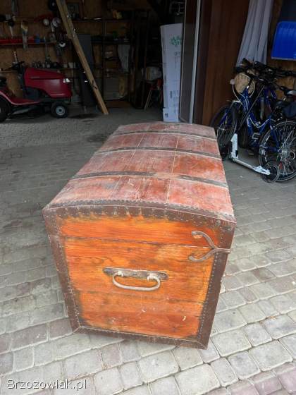 Kufer lata 30 stary vintage antyk