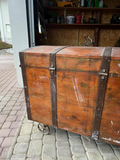 Kufer lata 30 stary vintage antyk