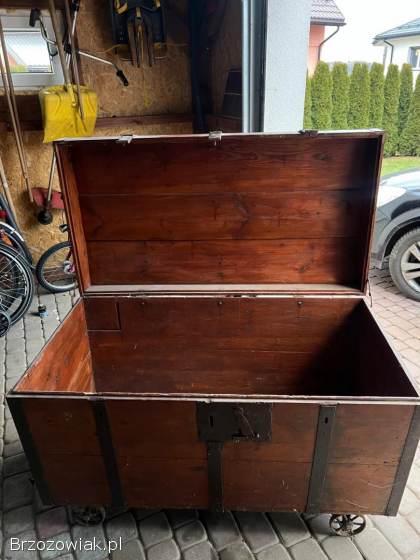 Kufer lata 30 stary vintage antyk