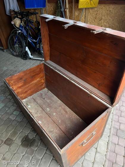 Kufer lata 30 stary vintage antyk