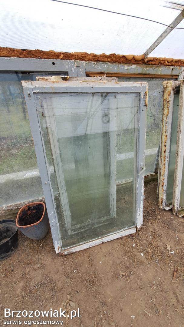Okna z rozbiórki