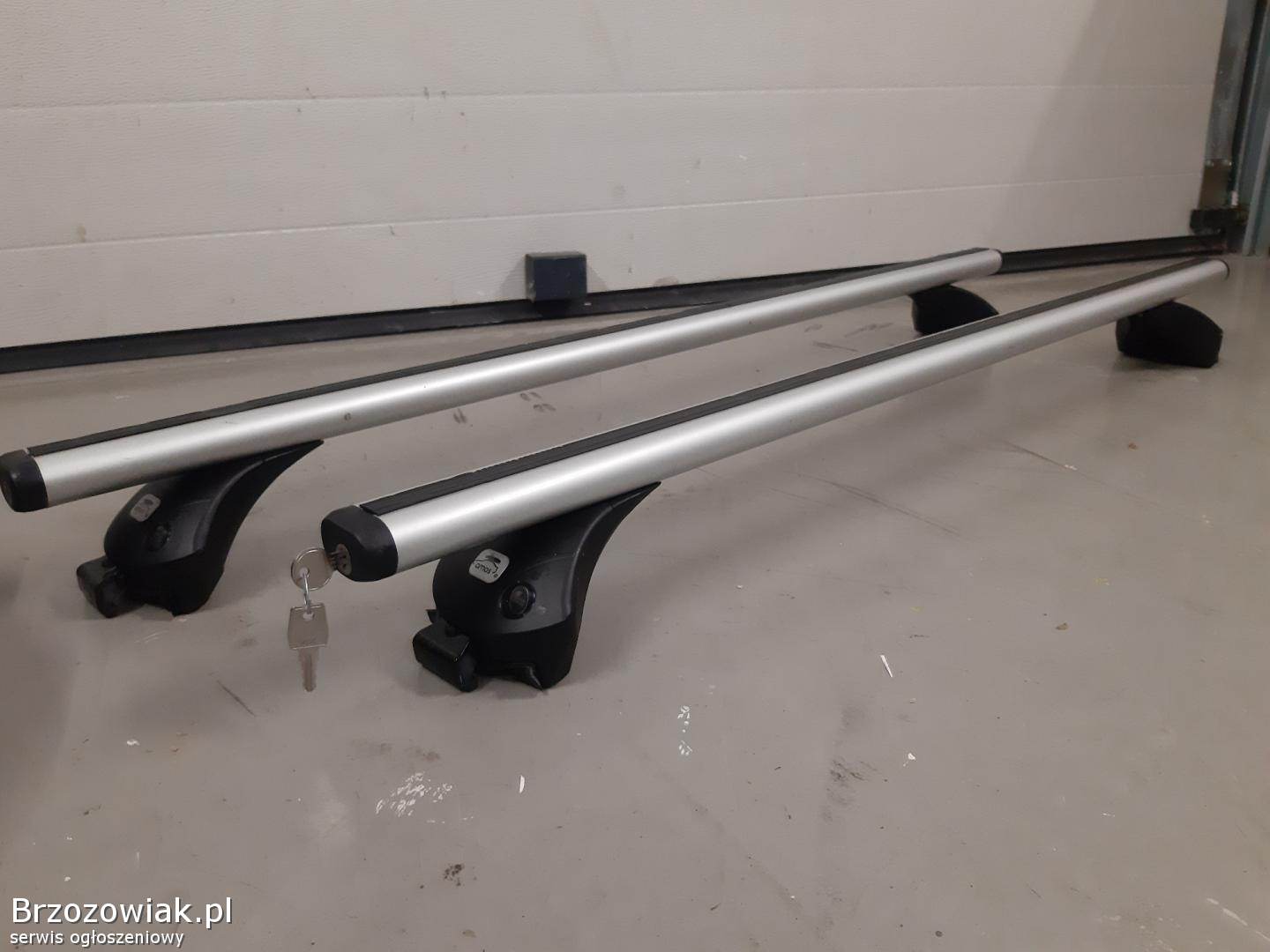 Bagażnik -  belki bazowe na reling zintegrowany AMOS BOSS AERO 1,  07