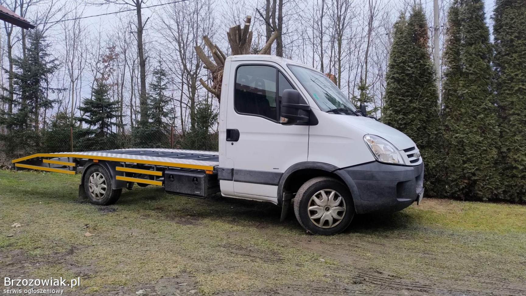 Autolaweta,  najazd,  transport do 1600kg,  iveco daily