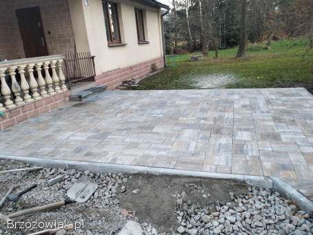 Układanie kostki brukowej