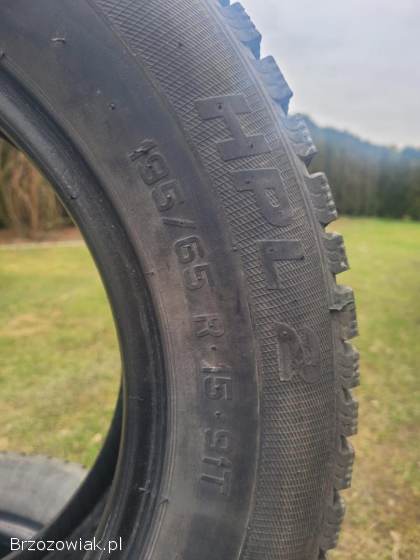 OPONY BIEŻNIKOWANE195/65R15 3-szt 100zł Zima