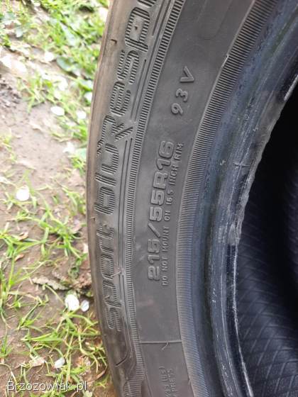 Opony letnie 16 cali Dunlop 215/55 R16
