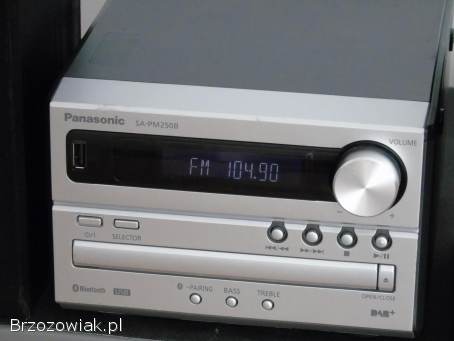 Wieża Panasonic radio USB mp3 BT CD kol.  DOSTAWA