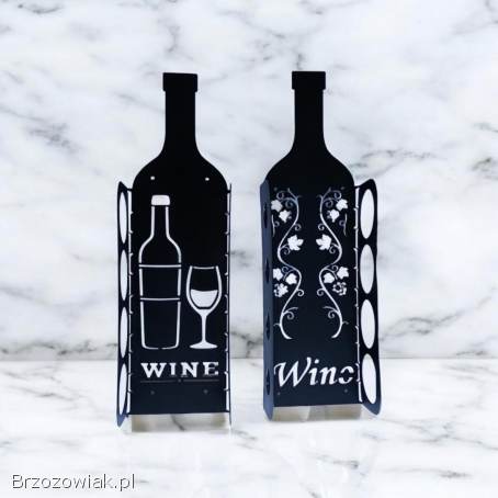 Stojak wieszak na wino