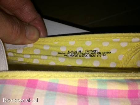 Buty dziewczęce H&M balerinki rozm.  32